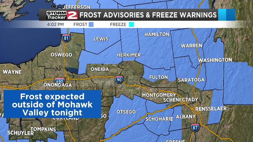 Frost advisory